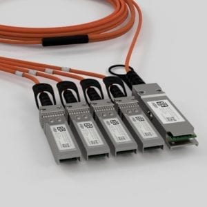 40G Active Optical Breakout Cable