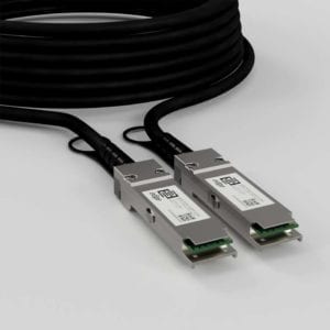 JG327A compatible HPE FlexNetwork X240 40G QSFP+ QSFP+ 3m Direct Attach Copper Cable Picture