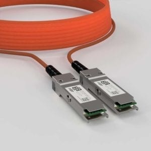 FCBN425QB1C10 Finisar Compatible 100G EDR QSFP28 Active Optical Cable picture