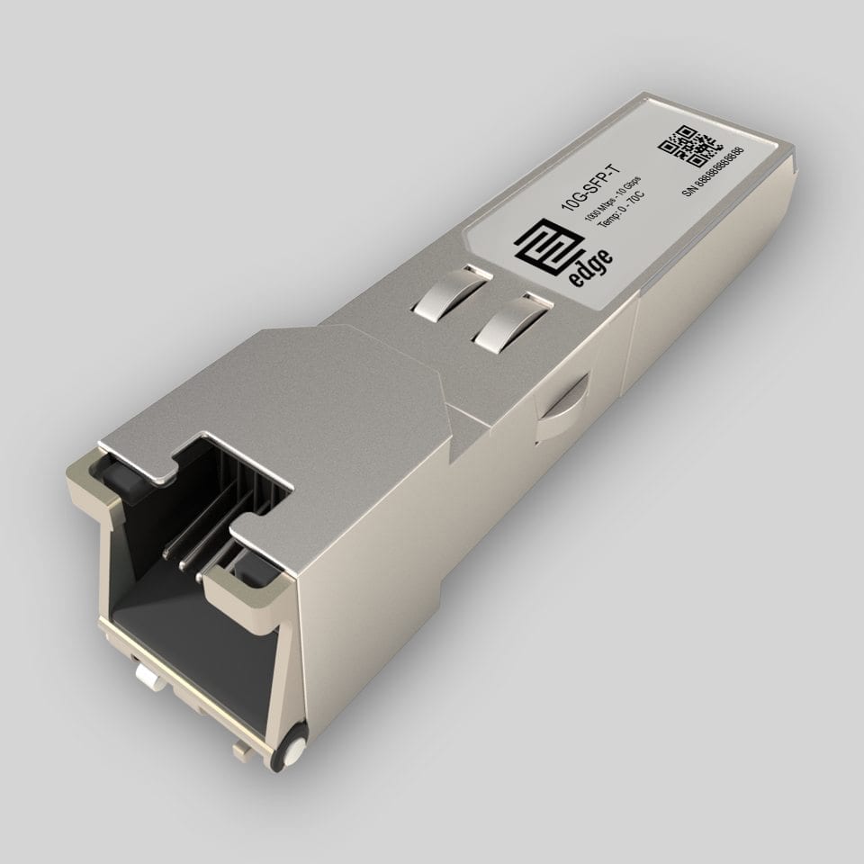 MikrotTk SFP+ RJ45 10GBASE-T copper module with MikroTik 10GB copper S+RJ10 compatibility and standard temperature